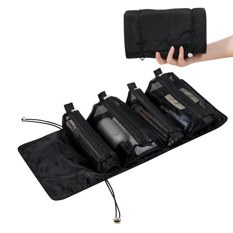 Foldable Travel Cosmetic Bag Makeup Portable Versatile Toiletry Wash Bag