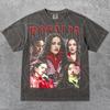 Rosalia Herren T-Shirt, Vintage Konzert-T-Shirt, Retro 90er Musikshirt, Spanische Sängerin Grafik-Top, Fan-Geschenk Unisex, Geschenk für Frauen und Männer FD
