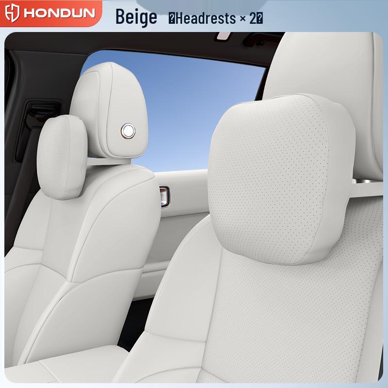Voyah Zhuiguang L Headrest & Lumbar Support: Essential Neck & Back Protection Pillow for Car Interior.