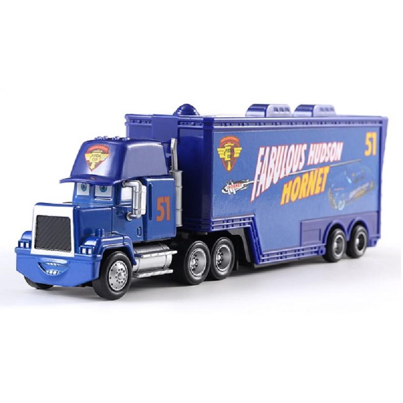 Pixar Cars Truck Model Car Anime Figure Mack Semi-Hauler Rust-eze Racing Toys Children's Birthday Gifts
