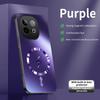 For Vivo Iqoo Z10 Case Integrated Magnetic Light-absorbing Fashion Ice Image Frosted Surface Shock Absorption Box