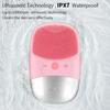 Sonic Vibration Silicone Facial Cleansing Brush Vibrating Facial Massager  Skin Care Tools