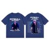 Mr.worldwide Pitbull I'm Back Tour 2026 Maglietta Moda Hip Hop Manica Corta T-shirt Uomo Donna Estate Moda Maglietta Trendy