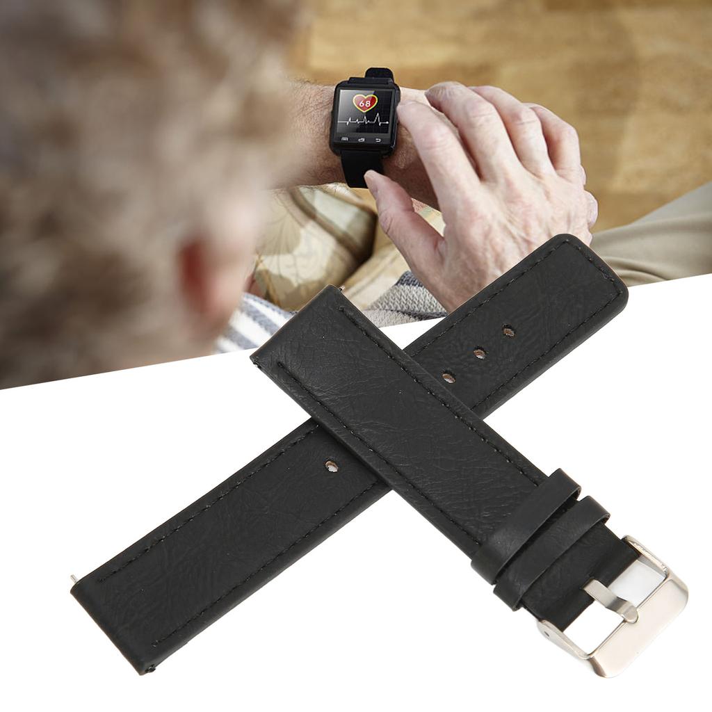 20mm Leather Strap Replacement Buckle Strap Wrist Band for   GTS 3 for GTS 2 for Bip S for Bip U