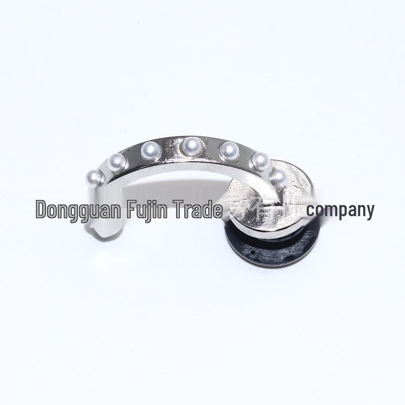 2024 Chaîne Strass Accessoires Sabots - Boucles de Chaussures Fleurs DIY, Style Centre Commercial