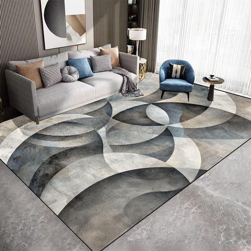 Easy Clean Large Area Carpet Living Room Abstract Decoration Sofa Area Rugs Washable Bedroom Balcony Non-slip Entrance Floor Mat