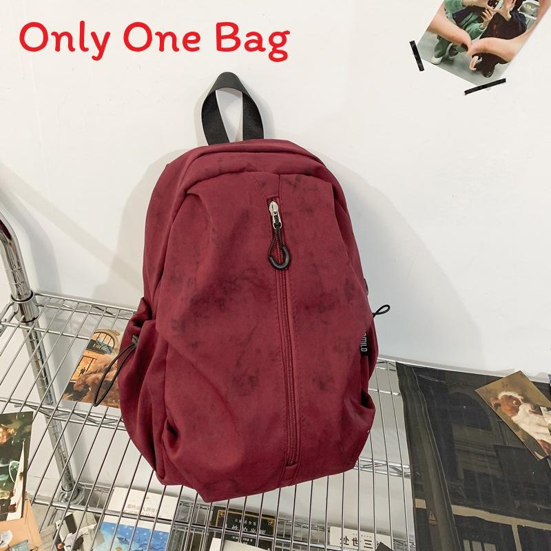 Classic Nylon Student Backpack With Design For School And College Use