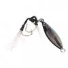 Lifelike Action Bait Metal Spoon Jig Sinking Fishing Lure Fast Sinking Design