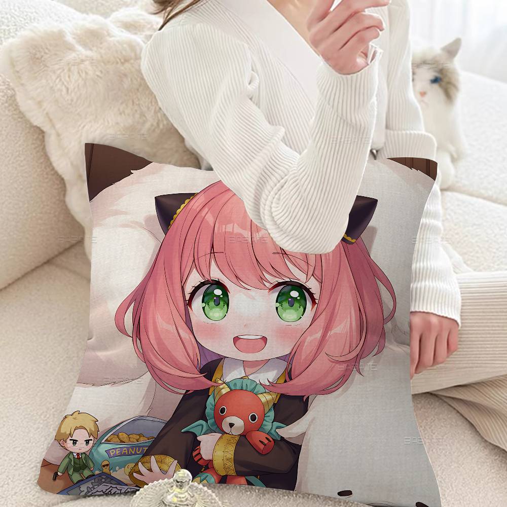 Spy SPies x FAMILies Pillow Gift Home Office Decoration Bedroom Sofa Car Cushion Cover case 45x45