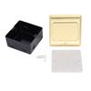 Pop Up Floor Outlet EU Standard 2 Position Desktop Receptacle Socket Brass Golden 16A AC250V