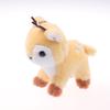 Cute Sika Deer Plush Keychain Stuffed Animal Soft Pendant for School Bag Girly Purse Car Keys Gift Use