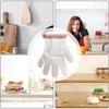 Glove Dispenser Fixed Clip Disposable Glove Rack Organizer Multifunction Kitchen glove rack with 100 Mittens for Home Restaurant