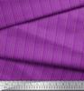 Soimoi Purple Japan Crepe Satin Fabric Lace Border Abstract Print Sewing Fabric Metre 42 Inch