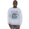 Star Wars Mens Mandalorian Best Dad Galaxy Sweatshirt