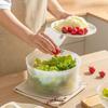 Multifunction Manual Salad Spinner Dryer Vegetable Fruit Food Dehydrator Quick Drying Kitchen Household Vegetable Dehydrator
