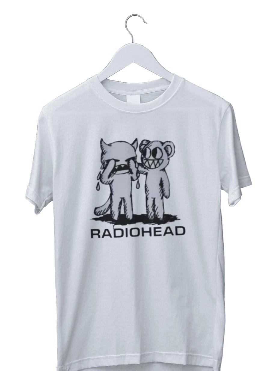 Radiohead Mens Unisex Rare Graphic Print Men s and Women s T-shirts S M L XL 2 3 4 XL XXXL