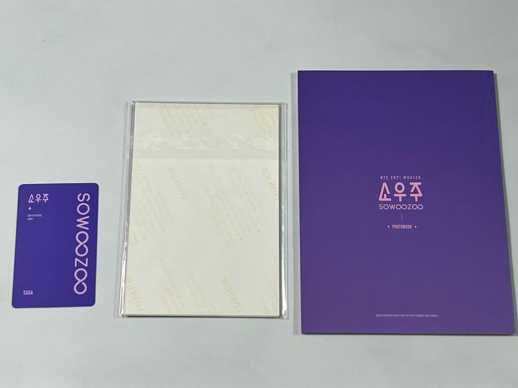 [USED] BTS SOWOOZOO Blu-Ray 3-Disc Set with Photo Cards