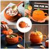 Pumpkin Mug Ceramic Milk Ceramics Cup Water Juice Coffee Storage Cups Creamer Tea