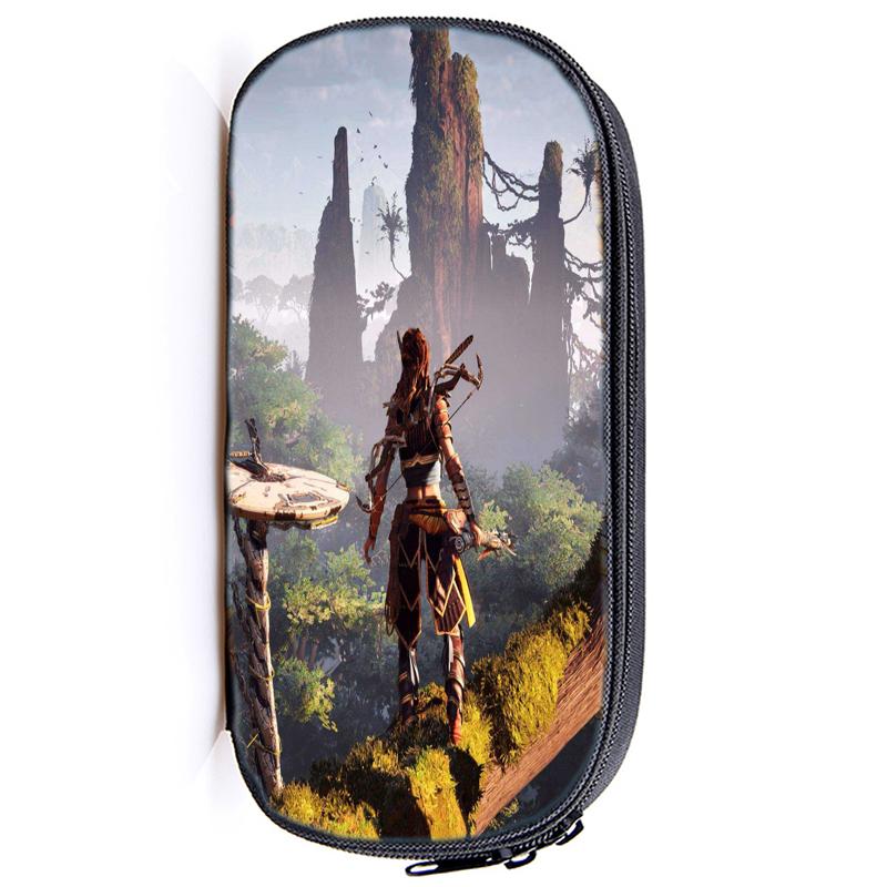 Horizon Forbidden West Pencil Case Estuches School Pencil Box Pencilcase Pencil Bag School Supplies Stationery Make Up Bag