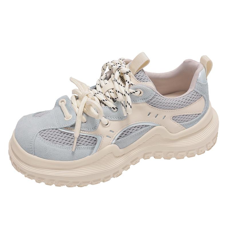 Fashion Spring Autumn Running Shoes Women 2025 New Fashion Original Women's Sneakers Mesh Thick Soled Casual Soft Women Sneakers Shoes