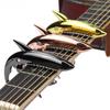 Metal Shark Acoustic Guitar Capo Clip Metal Clamp with Changing Strings Tools Wood Classic Electric Guitar Ukulele Universal