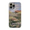 Oil Painting Garden 13 Suitable for Iphone14 Apple Phone Case 11 Premium 12 Philin Shell 15 Promax Niche 16