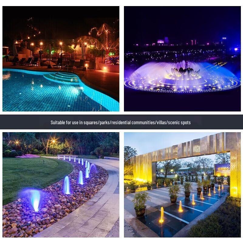 Colorful Underwater Pond & Pool LED Spotlight