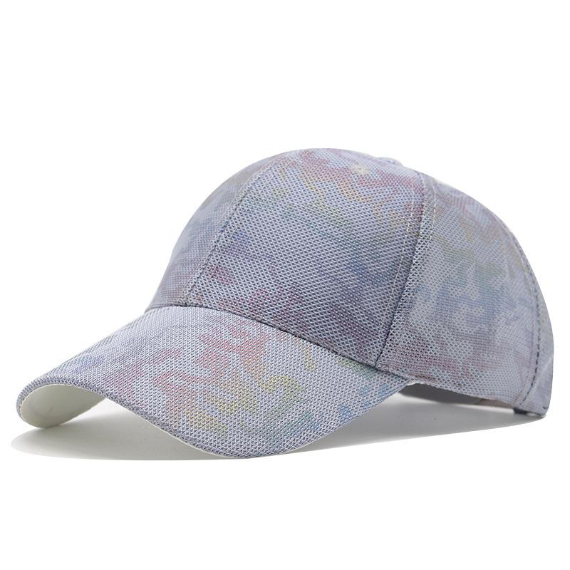 Spring And Summer Camouflage Baseball Cap Women'S Versatile Personalized Mesh Cap Summer Breathable Sun Hat