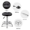 Adjustable Swivel Round Stool with Wheels