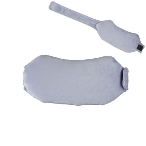 Anti-Snoring Device, Snoring Relief Neck Belt, Snoring Apnea Improver, Neck Pillow for Men and Women, Improves Nose and Mouth Breathing (Grey, Velvet)