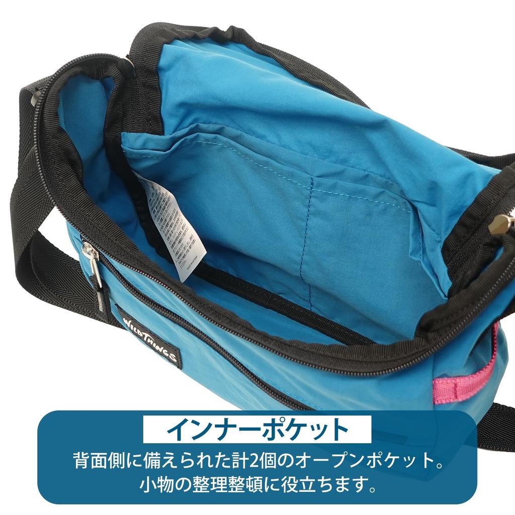 Wild Things DELFY Mini Shoulder Turquoise Bag, WT-380-3804, Waterproof, Lightweight, Compact, 22709142,