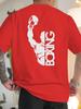 Unisexs BOXING Sports Fitness T Shirt Cotton Tee Casual Oversized Summer Spring Loose Top Streetwear BOXING Lovers Gifts Novelty