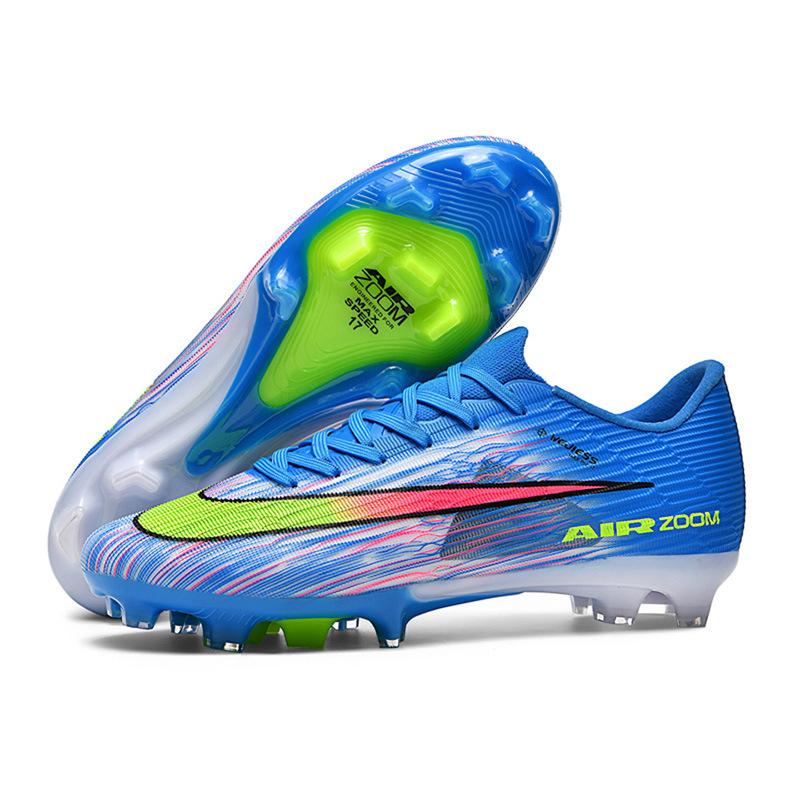 Scarpe da calcio basse per giovani uomini e donne per sport all'aperto erba combattimento reale antiscivolo professionale AG unghie rotte