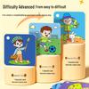 Geometric Stacking Puzzle: Early Education Toy for Kids