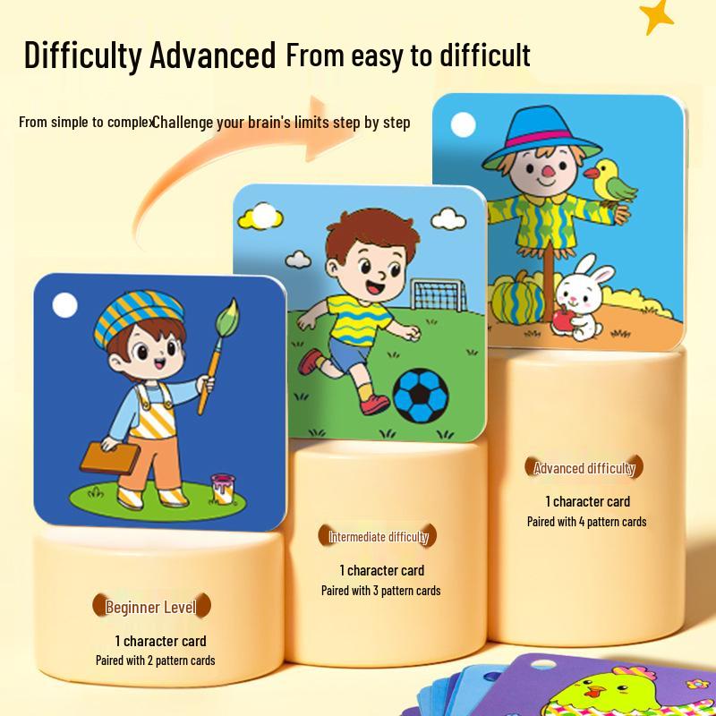 Geometric Stacking Puzzle: Early Education Toy for Kids