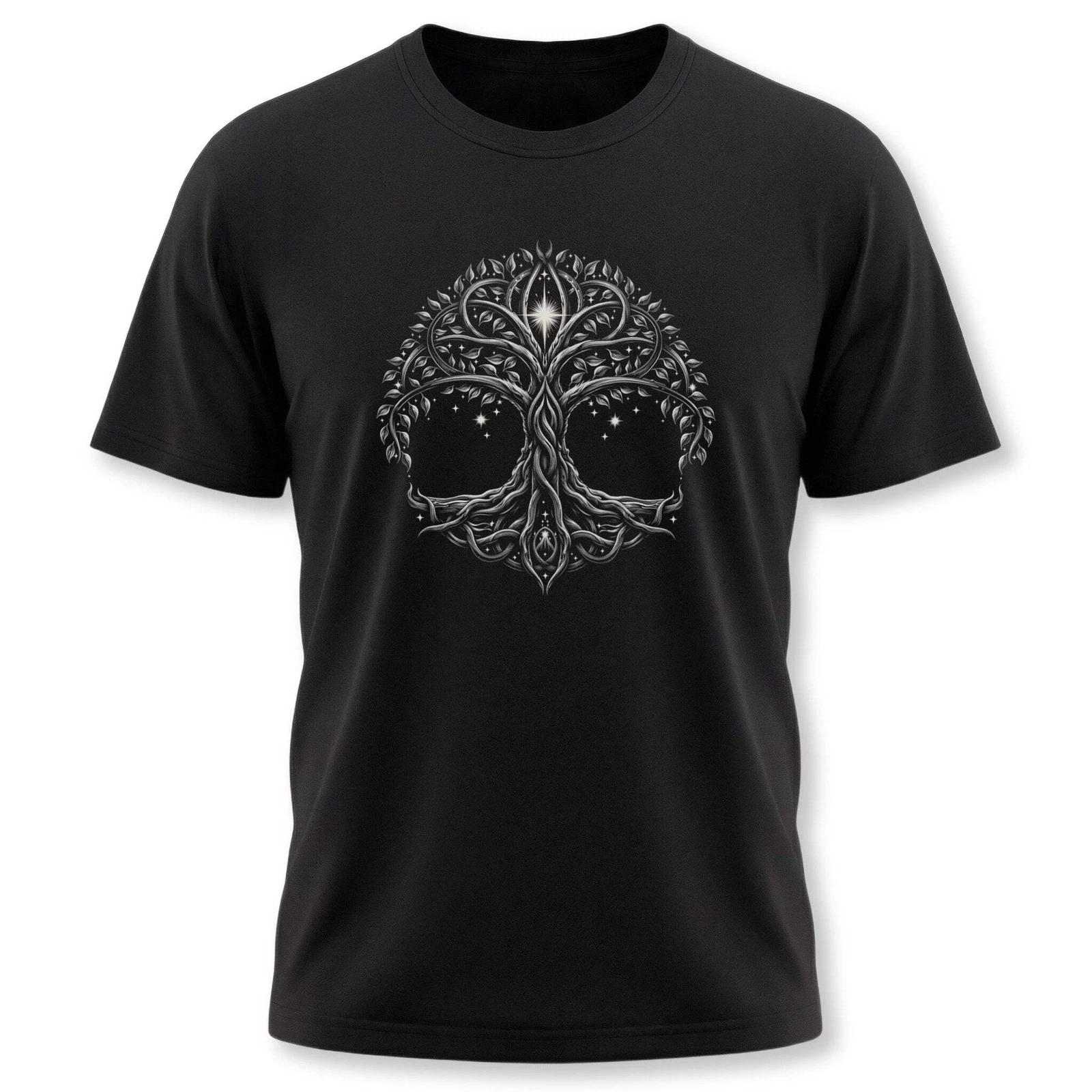 Celtic Tree of Life T-Shirt | Mystical Yggdrasil Graphic World Tee Shirt XXXXL