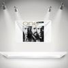 B-bee gees Flag Rock Music Band Banner HD Printing Tapestry Exhibition, Music Band Fans, Garage Decor