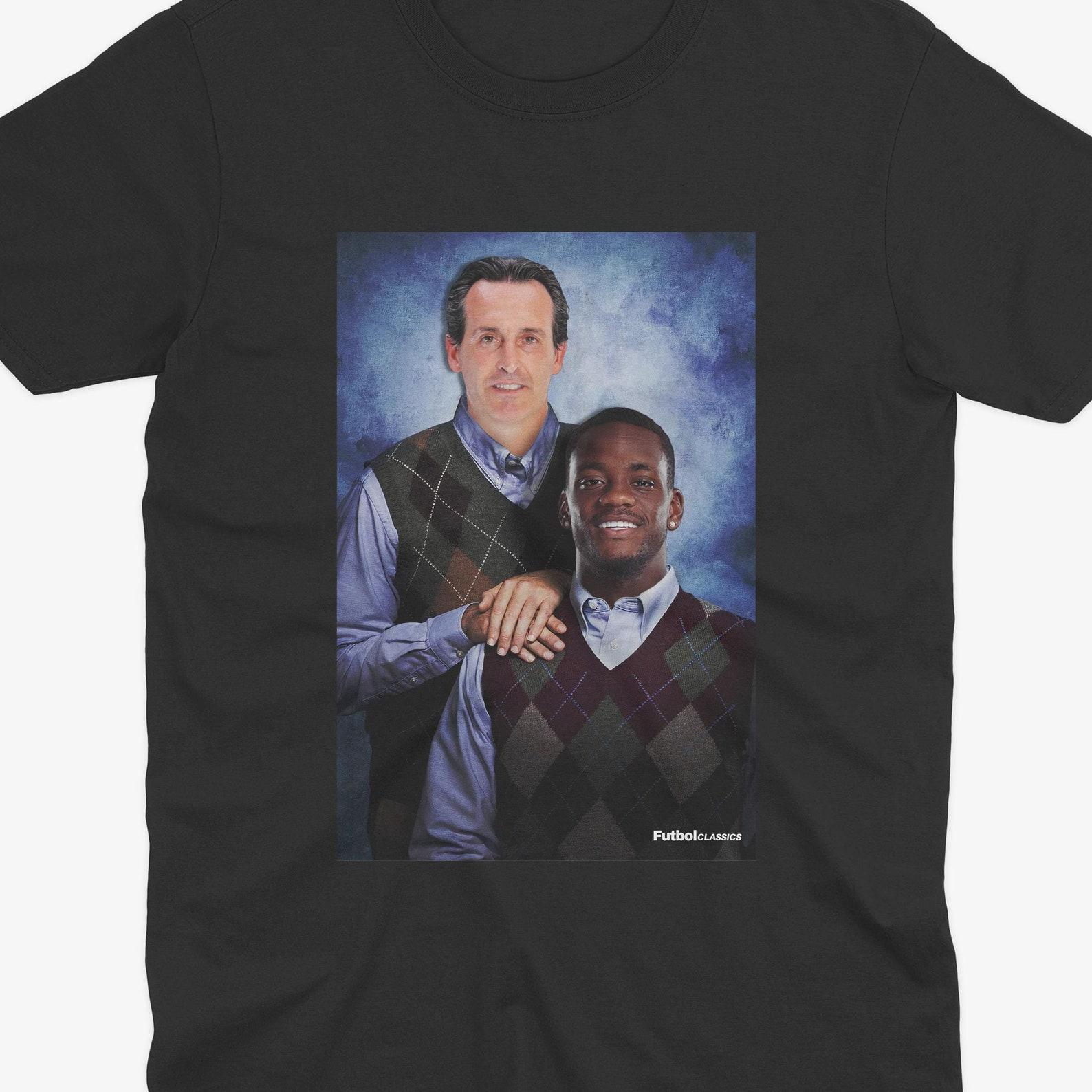 Unai Emery & Jhon Duran T Shirt | Aston Villa Gift | Aston Villa T Shirt | AVFC | Aston Villa Gift | Aston Villa Fan | Villa Park 4XL
