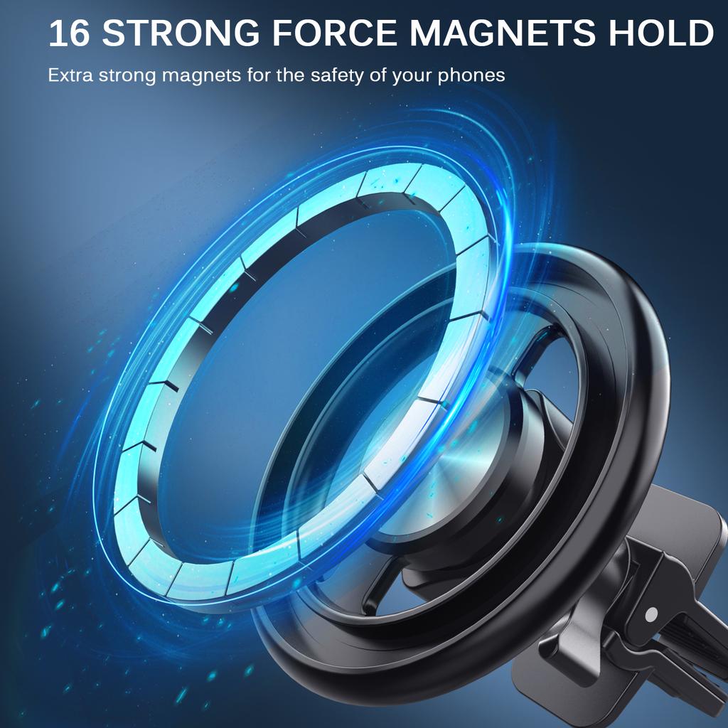 XWJ-153A Car Air Outlet Cell Phone Holder Magnetic Phone Navigation Stand
