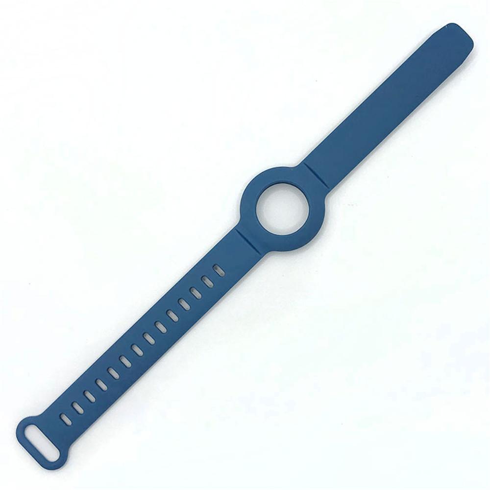 Hülle für Apple AirTags Weiches Silikonarmband Air Tag Kratzfestes Armband Schutzhülle Schale für AirTag Kinder Armbanduhr