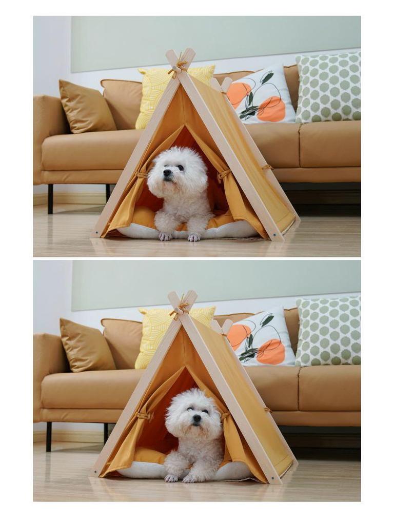 Four Seasons Pet House: Warm, Washable Indoor Tent for Cats and Dogs