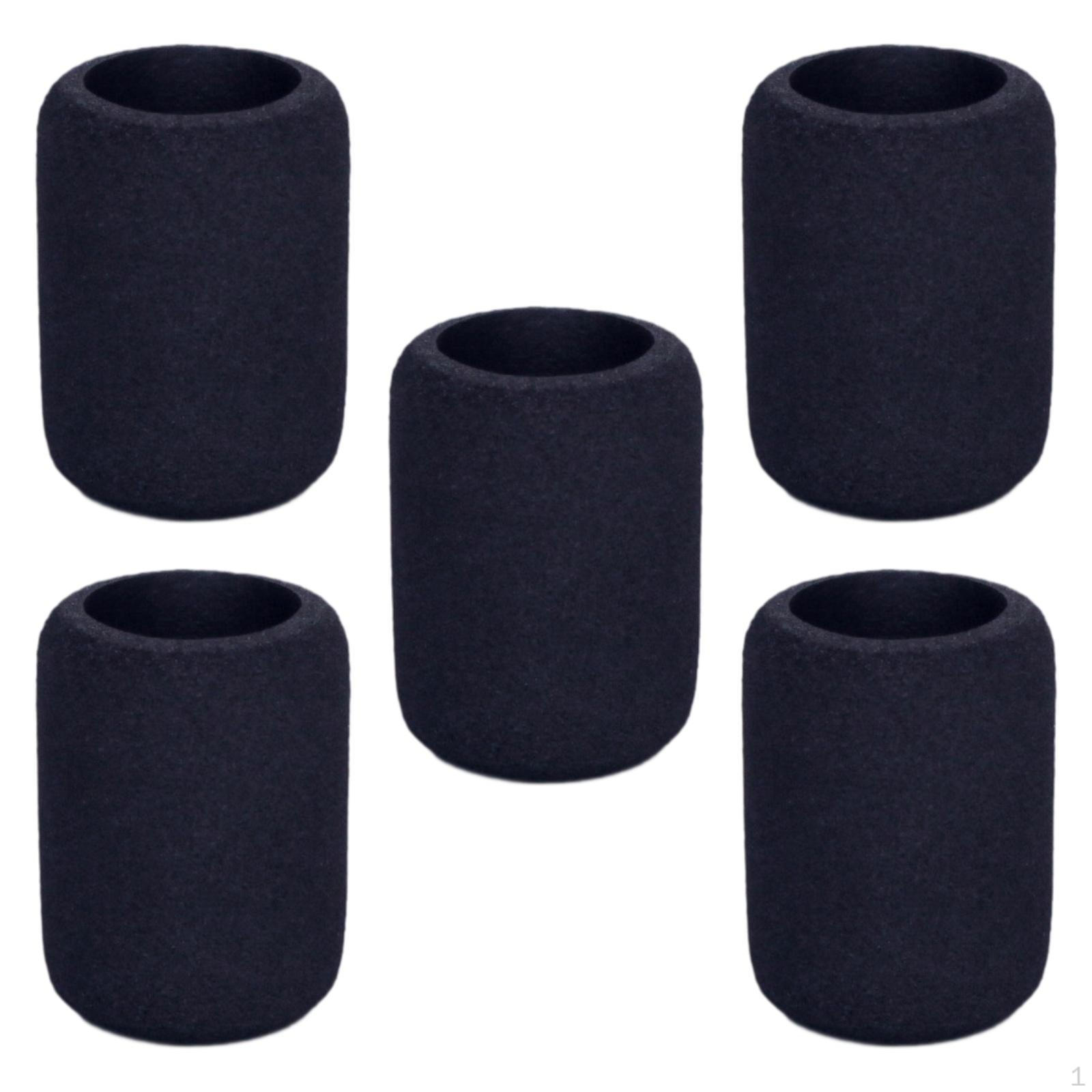 

5 шт. Чехол для тату-машинки, противоскользящие накладки, легкая пена для защиты ручки M