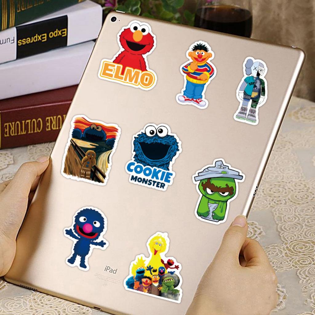 Sticker set of stylish and cute cute sticker suitable for 50, stickers, set, waterproof, cars, smartphones, suitcases, motorcycles, skateboards,