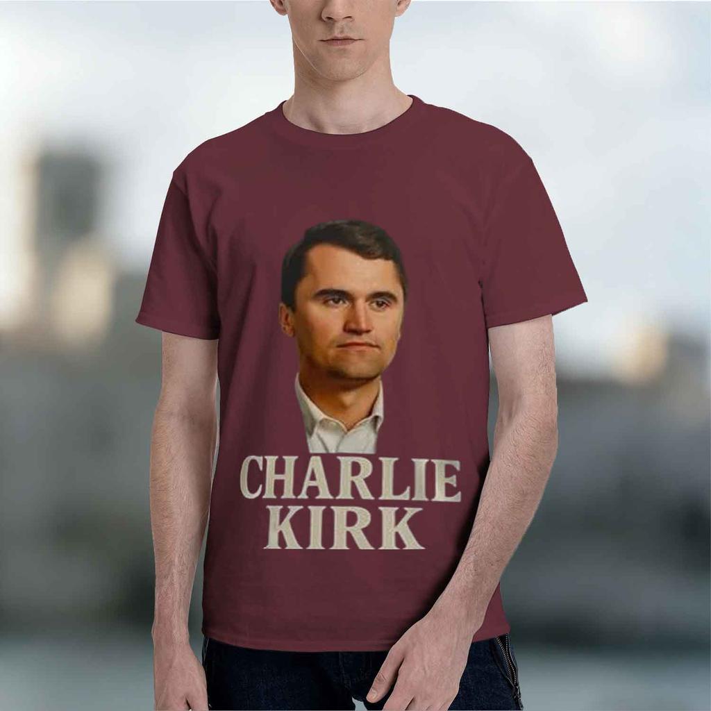 2026 New Model I Am Kirk Patriotic Usa Christian Jesus Printed Design T Shirt Comfortable And Breathable Soft Fashionable Unisex Cl