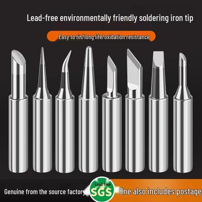 Soldering Iron Tip - Universal 936 Replaceable Blade & Point for Internal Heating