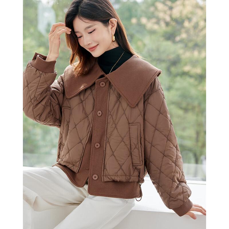 TERRE BLEUE Women's Quilted Puffer Jacket