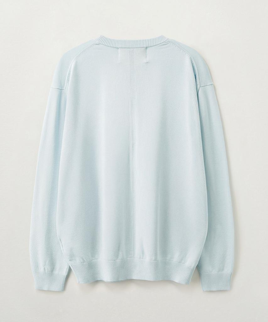 Seteo Lauren Basic Crewneck Knit Sky Blue