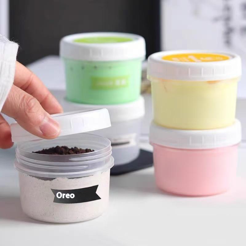 10 Pcs Disposable Dessert Cups With Lids Transparent Ice Cream Bowls Pudding Cups Cake Storage Box Yogurt Bowls Snacks Container