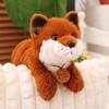 Simulation Cat Fox Doll Three-color Cat Pose Plush Toy Doll Machine Doll Grab Machine Doll