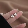 Bow Pearl Stud Earrings – Elegant Niche Design for Women, High-End Light Luxury Jewelry